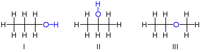 structural isomers
